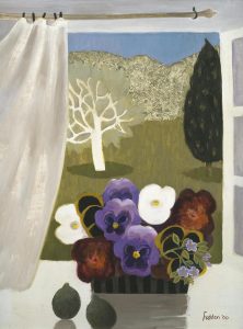 Mary Fedden Pansies in Provence