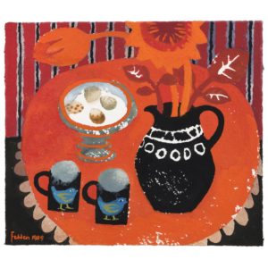 MARY FEDDEN. THE RED TABLE.