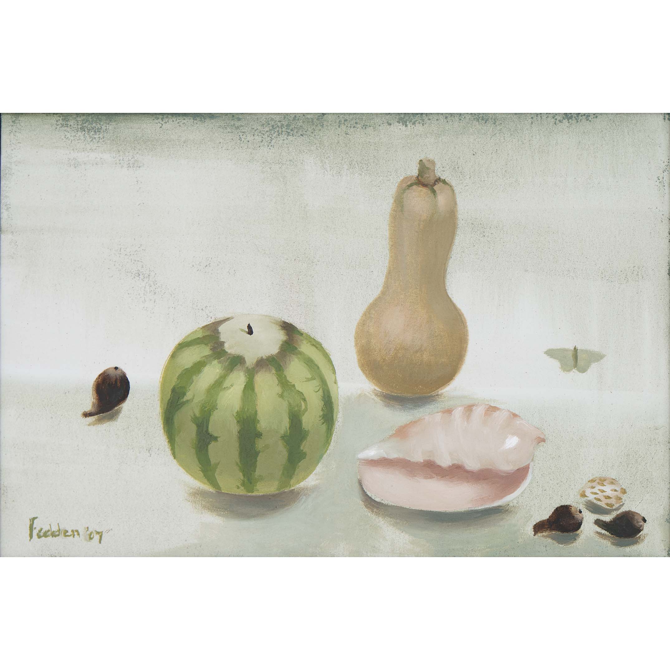 MARY FEDDEN. THE PINK SHELL. 2007. SOLD