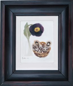 Mary Fedden. Tulip and eggs.