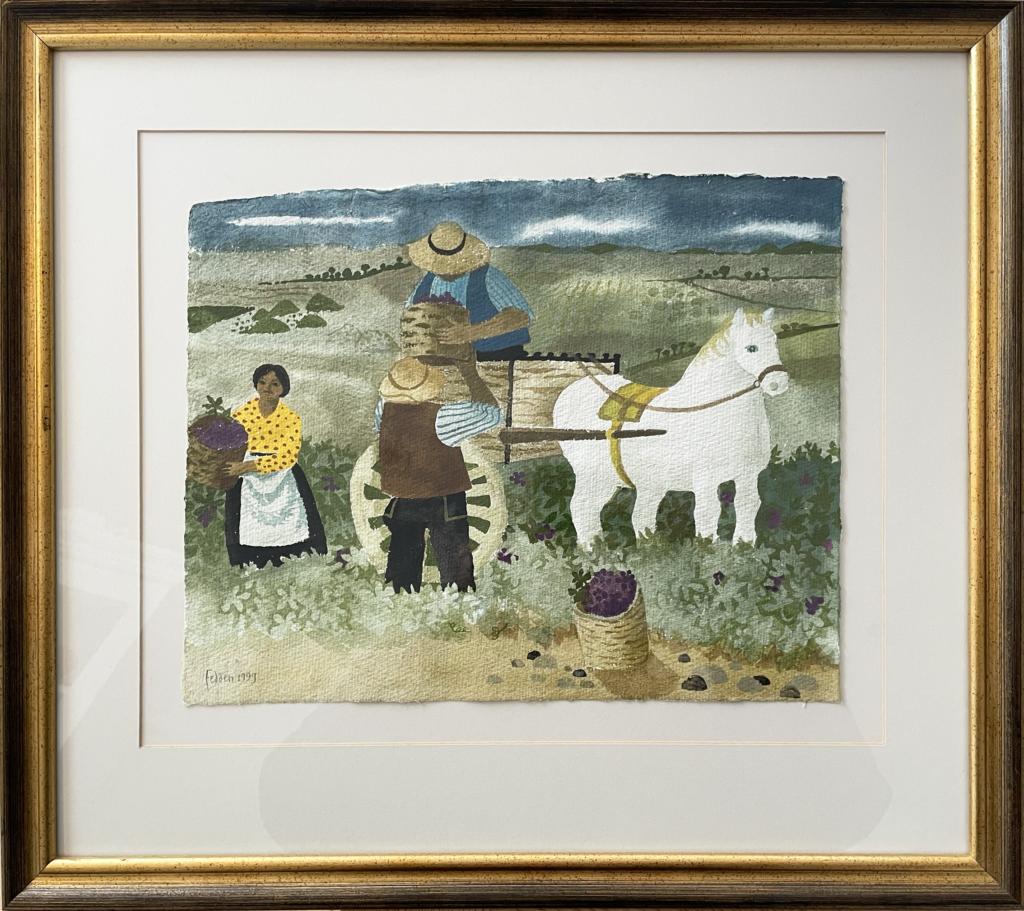 Mary Fedden The Grape Harvest